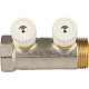 Коллектор Stout с регулировочными вентилями 1x3/4EK с 2 отводами, SMB 6851 013402