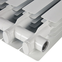 Алюминиевый секционный радиатор отопления Stout Alpha 350 / 1 секция