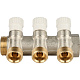 Коллектор Stout с регулировочными вентилями 1x3/4EK с 3 отводами, SMB 6851 013403