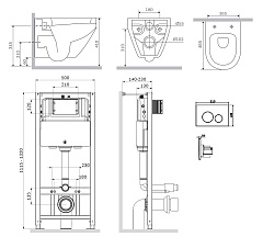 Комплект инсталляции AM.PM Spirit 2.0 IS49001.701700