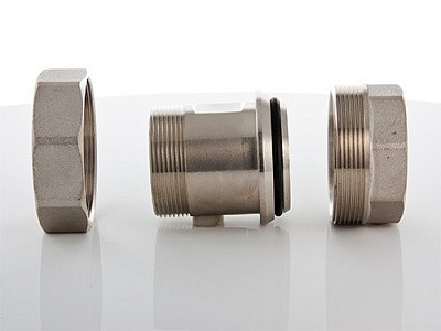 Сгон VALTEC разъемный 1/2 внутренняя-наружная резьба, никелированная латунь