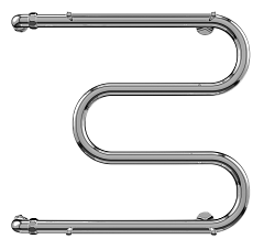 Полотенцесушитель водяной Terminus М-образный с полкой (1 ) 600х400