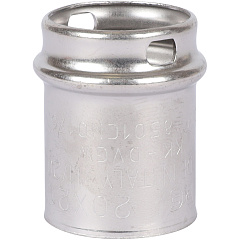 Заглушка Stout 20, латунь, пресс-соединение