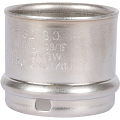 Заглушка Stout 32, латунь, пресс-соединение