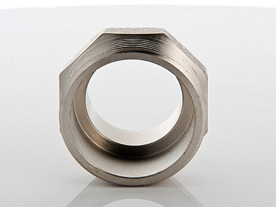 Ниппель VALTEC переходной 1/2 х 1/4 наружная резьба, никелированная латунь