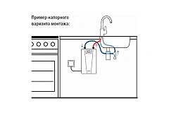 Электрический проточный водонагреватель CLAGE CEX 9 U (2400-26449)