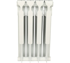 Биметаллический секционный радиатор отопления Rommer Optima Bm 500 / 4 секции