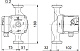 Циркуляционный насос Grundfos UPS 32-60 180