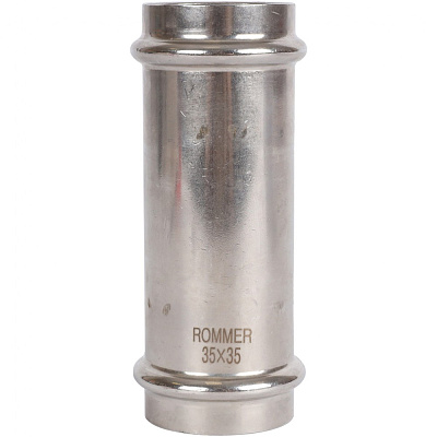 Муфта Rommer надвижная 35, ВПр, нержавеющая сталь