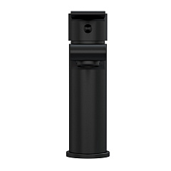 Смеситель для раковины Cersanit BRASKO BLACK, черный, клик клак