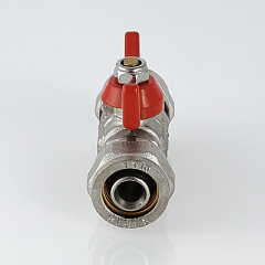 Кран шаровой VALTEC под обжим, рукоятка бабочка 16x16