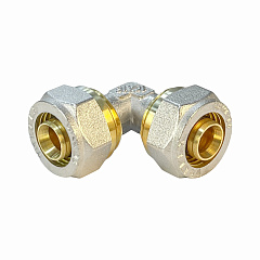 Угольник Valfex для труб PE-RT/Al/PE-RT, обжимной 16