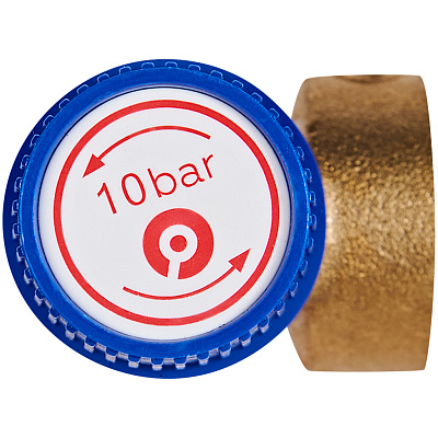 Клапан предохранительный Rommer для систем водоснабжения 10 бар 3/4x1