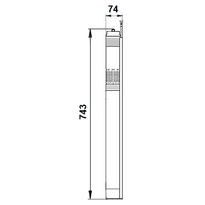 Скважинный насос Grundfos SQ 7-30