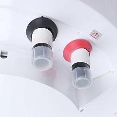 Бойлер комбинированного нагрева Stout настенный  75 л., ТЭН 2,4 кВт