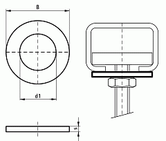 Шайба Walraven BIS WM0-35 8,4х25 мм, М8