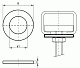 Шайба Walraven BIS WM0-35 8,4х25 мм, М8