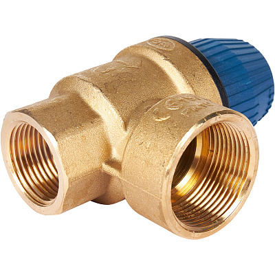 Клапан предохранительный Stout для систем водоснабжения 10 бар 1 дюйм x 1 1/4 дюйма