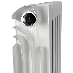 Алюминиевый секционный радиатор отопления Stout Vega 500 / 6 секций