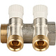 Коллектор Stout с регулировочными вентилями 1x3/4EK с 2 отводами, SMB 6851 013402