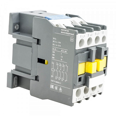 Контактор для переменного тока EctoControl 18А (ES-COTP-04)
