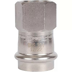 Переходник Rommer пресс 28х3/4, ВПр-ВР, нержавеющая сталь