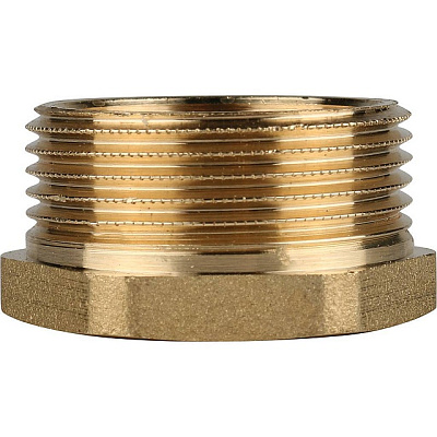 Футорка Stout с внутренней-наружной резьбой 1 1/4x1/2, арт.SFT-0028-011412