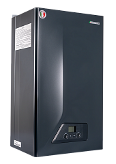 Настенный газовый двухконтурный котел отопления Italtherm CITY CLASS 25 F Black Moon Heating (301051A87графит)