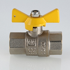 Кран шаровой газовый VALTEC Valgas 1/2 ВВ, бабочка