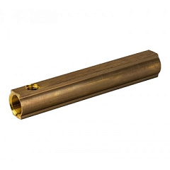 Коллектор Luxor латунный распределительный CD 457 1х1/2ВР 5 контуров