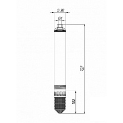 Скважинный насос Джилекс ВОДОМЕТ ПРОФ 55/50