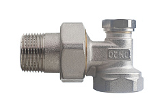 Клапан ручной регулировки Luxor угловой DS 122 3/4