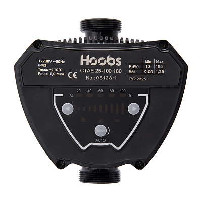 Циркуляционный насос HOOBS CTAE 25-100 180мм 185Вт 1x230В 50Гц (с гайками)