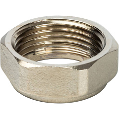 Разъемное соединение Stout с плоским уплотнением, никелированное 3/4, SDG-0019-010020