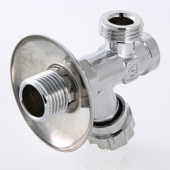 Вентиль VALTEC с фильтром для подключения сантехнических приборов 1/2х3/8