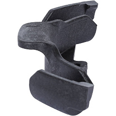 Фиксатор поворота угла Stout 90 градусов с креплением для труб диаметром 25 мм (пластик)