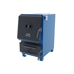 Твердотопливный напольный котел отопления ZOTA Енисей-14 (без конфорки)