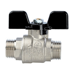 Кран шаровой Stout полнопроходной 3/4 НН, бабочка