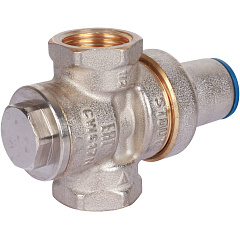 Редуктор давления Stout поршневой, без подключения манометра, PN 16, ВВ 1/2 дюйма