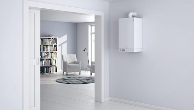 Настенный газовый одноконтурный котел отопления Viessmann Vitopend 100-W A1HB003 U-rlu 34 кВт A1HB003