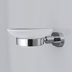 Мыльница AM.PM Sense L стеклянная с держателем A7434200