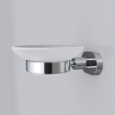 Мыльница AM.PM Sense L стеклянная с держателем A7434200