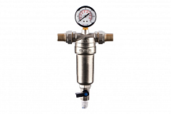 Фильтр Гейзер Бастион 123 - 1/2 с манометром