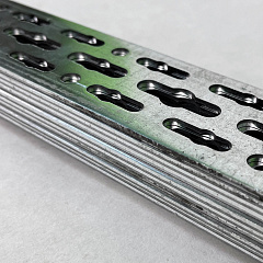 Шина монтажная Sankom (50x3 мм, L=2 м) оцинкованная сталь