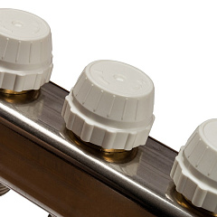 Коллектор Stout из нержавеющей стали с расходомерами, с клапаном вып. воздуха и сливом 1/3/4x8, SMS-0927-000008