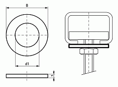 Шайба Walraven BIS WM0-35 (BUP1000) 10,5х25 мм