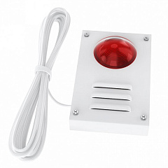 Свето-звуковой оповещатель EctoControl комбинированный (раздельное управление свет/звук) (ES-SEWS-02)