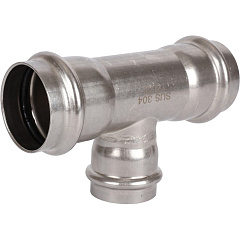 Тройник Rommer переходной 42х35х42, ВПр, нержавеющая сталь
