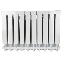 Алюминиевый секционный радиатор отопления Stout Vega 500 / 10 секций