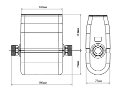 Блок контроля воды Rehau RE.GUARD